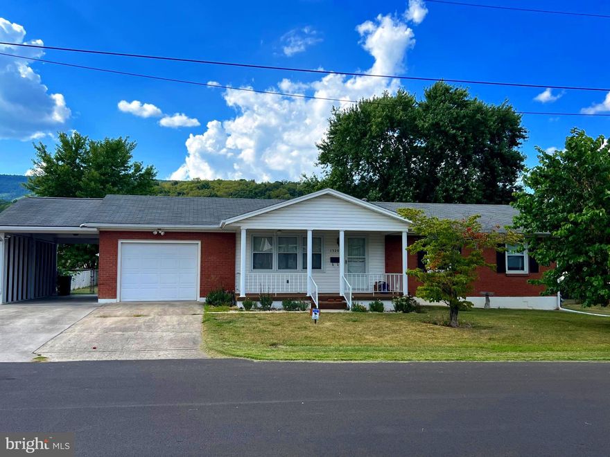 Everyone loves a rancher! This well-maintained brick rancher has it all. 3 bedrooms, 2 full bathrooms. master bedroom has a lovely bathroom with separate shower and tub. Not to mention a dedicated laundry room space. Hardwood floors throughout the main level and freshly painted walls. The backyard is accessible from the garage, kitchen, or the laundry room off the master bedroom. Nice fenced in yard with the detached garage for all your storage needs. The full basement that could easily be finished for extra living space. Half bath is located in the basement as well. Call today for a showing.