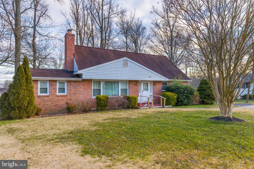 WOW! There is so much to love about this 5 bedroom (or 4 bedroom plus office), 3 full bathroom home - tons of space inside and out! With some personal touches it can really be your perfect 'forever' home.    Sold AS-IS and priced to reflect the need for updates.  Lucky new owner can get some sweat equity after adding their personal touch.  Check the comps - Other similar sized homes selling in low $400's.  Close to 3500 finished SF and over 4000 total SF, all sitting on a serene, treed almost 1/2 acre lot.   Enjoy plenty of parking with a 2 car garage plus a large driveway that could fit another 3 or 4+ vehicles.  Once inside, you'll be able to see yourself enjoying this home for many years.  Big kitchen with lots of cabinet space is the center of all the action.  Get cozy and warm in your living room with a wood-burning stove.  Enjoy sit-down dinners in your large dining room , and check out the large bonus room off of the kitchen for extra space for entertaining.  2 bedrooms and full bath on the first level, (1 large bedroom, and a small bedroom, also could be great as an office, exercise room, nursery, etc) ,  and upstairs has 2 more bedrooms with a full bathroom as well. The  basement has plenty of space with big recreation room, another bedroom  and an updated full bathroom.  Walk out from the main level to the large deck, which is perfect for entertaining , cookouts , parties, or just relaxing.  All this in the sought after HILLCREST MANOR Subdivision.  You'll fall in love with the location where you get the best of both worlds: Tucked away quiet neighborhood AND just a few short minutes from major routes, tons of shopping & restaurants, and Ripken Stadium (home of the Ironbirds, Cal Ripken Baseball camps, and more).