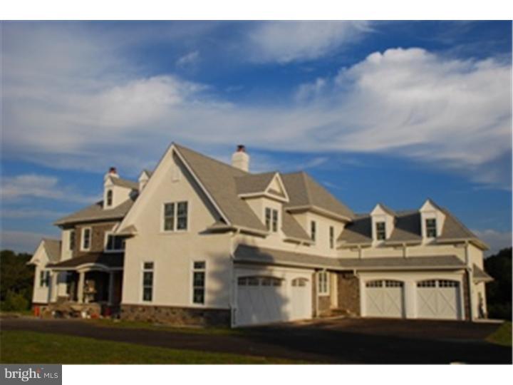 New construction. Custom home, 5 min from downtown WC in desirable East Bradford Township (on the quite side of town in horse country). Located in an ultra-exclusive Sussex community with multi-million dollar homes and priceless views. This new home is perched high on a 2.2 acre homesite and is oriented with a western rear exposure to maximize views of the magnificent sunsets. This 6 bedroom, 5/2 bath "Lifecycle" home is designed with a traditional 2nd floor master suite as well as a first floor Master bedroom/Guest suite. This impressive two story stone and stucco exterior fa ade blends perfectly with the neighboring architecture and sets expectations for the opulent interior just beyond the leaded glass, stained front door. A private rear patio provides a place for entertaining guests or just a peaceful place to relax. Full basement with walk-out basement door and several full height windows. Home Price Only, The Lot Cost Would Be Additional.