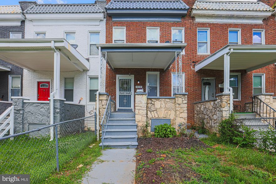 Drastic Reduction! Seller will help with closing!  Beautifully rehabbed town home in Baltimore.  Gorgeous hardwood floors, Granite Counters, all NEW Bathroom, New Electric, fenced in yard. A MUST SEE!!