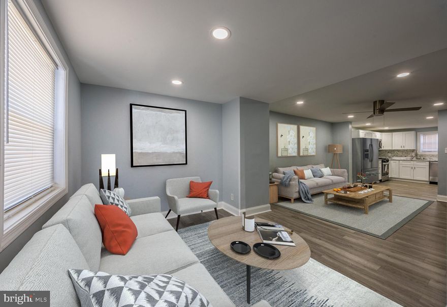 Fully Reimagined Modern Rowhome with Private Rear Deck

Step into a residence where modern sophistication meets urban convenience. This stunning, fully rehabbed 3-bedroom, 1-bathroom rowhome has been stripped to the studs and rebuilt with a designer’s touch. Every inch of this property has been optimized for style, comfort, and durability. The open-concept main level features gorgeous luxury vinyl hardwood flooring. This high-traffic, water-resistant flooring offers the timeless look of oak with the durability needed for modern living. The heart of the home boasts brand-new cabinetry, sleek countertops, and stainless steel appliances, flowing seamlessly into the dining and living areas. Retreat to the private quarters where you'll find three sun-drenched bedrooms featuring brand-new, high-grade carpeting. The soft-touch flooring provides warmth and sound dampening for a peaceful night's rest. Features contemporary tile work, a new vanity, and updated fixtures that provide a spa-like atmosphere. Extend your living space outdoors! The rare, private rear deck is perfect for morning coffee, weekend BBQs, or evening relaxation—a major competitive advantage for this neighborhood. A clean, freshly painted brick exterior with a welcoming front entrance. With all major systems (HVAC, Plumbing, Electric) recently updated during the rehab, this home offers years of low-maintenance living.  Clean unfinished basement ready for your vision. Situated in the heart of 19142, you are minutes away from the Philadelphia International Airport, University City, and major commuter arteries.