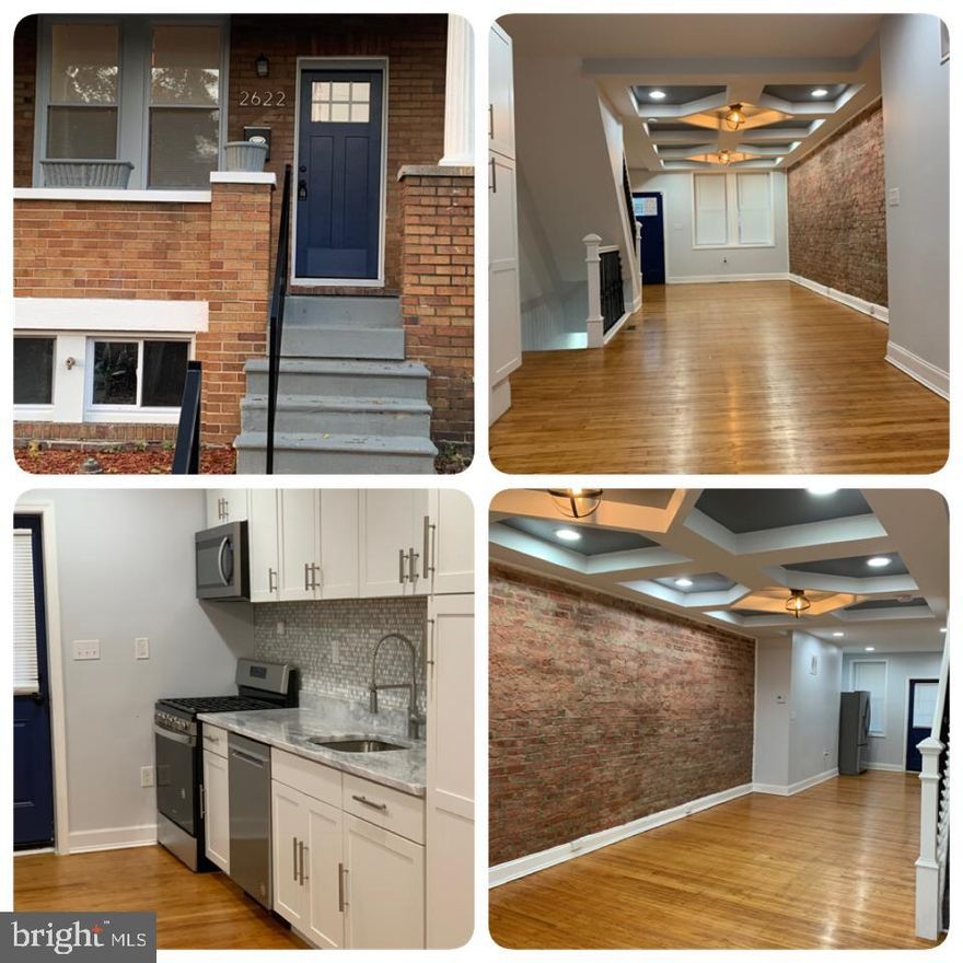Charming spacious renovated townhouse minutes from John Hopkins hospital in the historic redevelopment of east Baltimore!! This beauty features generous size rooms, open floor plan, wood floors throughout, gorgeous kitchen with granite counter tops, stainless steel appliances, formal living and dining room. The basement is fully finished with a full bath, bedroom and an added extra bonus (washer and dryer)! The fenced in rear yard can also be used as a parking pad! You don't want to miss this opportunity!   Book your showing today!