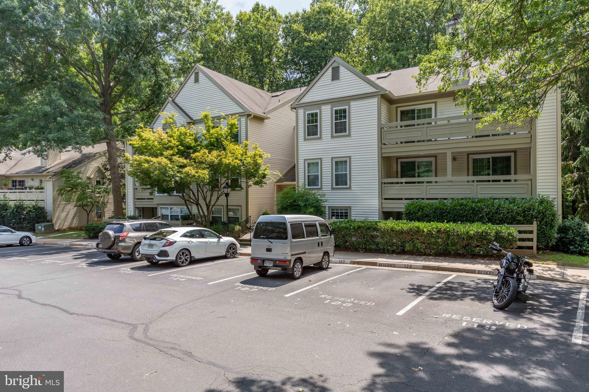One of the largest completely updated Corner Top Floor unit with 3 Bed / 2Bath over 1,500 Sq Ft Living floor. Enjoy the spacious open floor plan, with NEW LVP flooring throughout Main Level , the welcoming open Floor and expansive two floor to ceiling living room boasting cozy wood burning fireplace. Brand NEW kitchen with white shaker Cabinets, Stainless steel appliances, Quartz Counter Tops. The huge primary bedroom features updated en-suite full bathroom, walk-in closet . The roomy "dual primary" bedroom offers walk-in closet & dual-entry full Updated bathroom. Newley Carpeted loft can be used as "THIRD" bedroom, office, or study room. BRAND NEW HVAC. Step right out to your private Balcony, with plenty of room to relax, enjoy a glass of wine or al fresco dinner, or grill out! An in-unit washer/dryer & assigned parking complete the package of this SPECIAL UNIT! Bristol House is a pet-friendly community in a park-like setting offering a variety of amenities! It's just a quick walk to the tennis courts, a beautifully refurbished pool w/ splash pad & nice walking path through the woods. You'll also have access to the many fantastic Reston Association amenities (pools, tennis courts, walking/jogging trails, lakes & more!). GREAT LOCATION - close to the Reston Metro, Dulles Toll Road, Reston Town Center & multiple grocery stores. You don't want to miss the chance to make this AMAZING home your own!