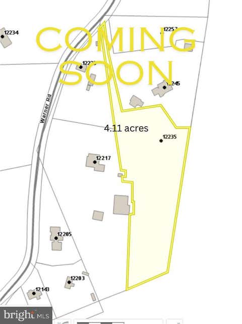Vacant Land For Sale - 12235 Warner Road<br/> Frederick County, KEYMAR, MD 21757