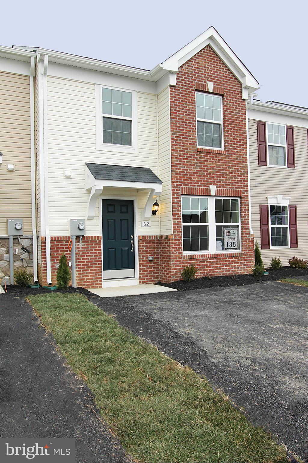 BUY NOW & GET $$THOUSANDS$$ IN FREE OPTIONS & UP TO $6000 CLOSING COSTS with preferred lender! Dan Ryan Builders Manor Park Madison Townhomes IMMEDIATE DELIVERY. Two story brick box bay window front bump, expanded plan, bright & open 8' Morning Room off island kitchen. Big Owners Suite, walk-in closet, double vanity bath. Right where you want to be near shopping, services, recreation & I-81!