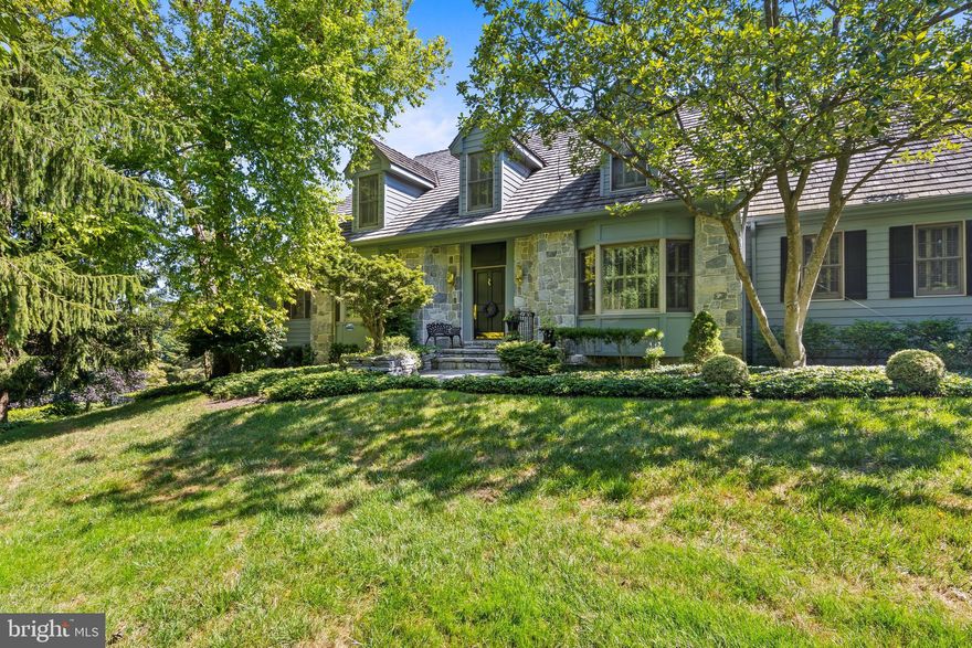This gorgeous single-family home is located in Blue Rock Meadows which is one of the most beautiful neighborhoods in Chester County.  This is a special home - not your cookie cutter house.  Quality, high-end details can be found throughout this home which was built in 1994.  The current owners are original and helped design many of the features this home offers.  They had great vision designing a home that is sure to please the most discriminating Buyer in 2022.  You quickly realize as you enter the driveway that you are about to see a wonderful home.  This 6-Bedroom, 4.2 Bath Cape Cod style home features a 3-Car Garage, Gunite In-Ground Pool and a fantastic Floor Plan.  The Front Porch opens to a lovely Foyer that has 2 coat closets and a view to the fireplace in the Great Room.  To the left off the Foyer is an Office with a wall of built-ins - to the right is the Formal Dining Room that also has built-in shelves and a large window overlooking the front yard.  Spacious Eat-in Kitchen is open to a delightful Sunroom with incredible views that can be enjoyed 12 months out of the year.  Just outside the Sunroom is an especially nice trex deck with stairs to the slate pathway to the pool.  Spacious First Floor Primary Bedroom with full bath.  An amazing Game Room (WOW!) with gorgeous built-ins plus a bar sink, ice machine, and small fridge is a really nice added bonus.  There is also an extra-large laundry/sewing room with cabinets and a half bath on the main level.  Second Floor has 5 Additional Bedrooms each with their own access to a Full Bath (2 Jack & Jill Baths and an Ensuite Bath).  There is also easy Attic access for great storage.  Basement is partially finished with a half bath and sliding door that takes you to the Pool Area.  Extensive hardwood flooring, built-in cabinetry, plantation shutters, fine millwork and quality workmanship can be found throughout.  Must be seen - too many details to list.   Schedule your appointment today.