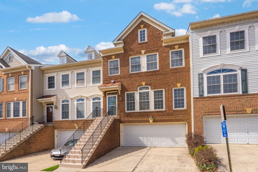 Lovely, spacious three bedrooms, two full baths, and two half baths garage townhome conveniently near the Huntington Metro, Route 1, Rt. 495, Mt Vernon and Washington DC.   Located in the Holly acres community.    The bright gourmet kitchen has an island, stainless-steel appliances, quartz countertops, and abundant cabinet space.  Enjoy entertaining on the rear deck.  The open floor plan on the main level includes the living and dining areas with hardwood floors and natural light.  The finished lower-level recreation room features a fireplace w/mantel and walkout to the fenced backyard.  The upper level includes the master bedroom, luxury bathroom and walk in closet.  Down the hall are bedrooms 2, 3 and laundry closet.  The community amenities include a Dog park, Fire Pit area, and Playground. There is a nearby Super Walmart and a Costco nearby.  Huntley Meadows Park is also close by which provides a great opportunity for outdoor activities and enjoying nature.