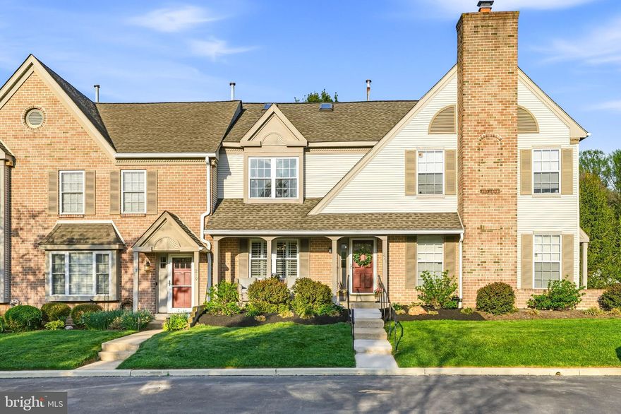 With over 2400 sf of finished living space including the walkout basement, this is one of the largest homes in Longwood Crossing. Super convenient location and a monthly fee of only $135/mo. The kitchen was opened up when renovated and offers tons of beautiful granite counter space and an open flow.

The front porch welcomes you as you enter. The first floor has a dining area,  dazzling renovated kitchen, powder room, breakfast nook and open living area. The family room is anchored by a gas fireplace.  An oversized deck off the living room offers nice views and room to grill and chill.

The second floor has a bedroom, hall bath and a double hall closet, plus the primary suite. A fully renovated spa like primary bath steals the show in the primary suite which features a walk-in closet and plenty of space.

A third floor loft rounds out the bedroom space.

Ready to entertain, the fully finished walkout basement is the perfect place to watch the big game. The basement has a laundry room with storage, plus closet space.

Newer HVAC and gas water heater with gas heat, plenty of updates, and a low monthly fee make this the spot for low maintenance living.

This community offers plenty of green space, trees, and sidewalks - great for morning walks.

Located conveniently near Rt 1 for easy commuting, and just minutes from the Delaware border. Minutes from Longwood Gardens and charming Kennett Square Borough. Golf, shopping, dining and plenty of amazing natural areas are all within reach.
Preferred settlement date is mid-end of May.