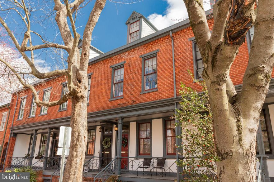 Welcome to 137 S. Duke Street--an exceptional opportunity to own a beautiful updated brick townhome in the heart of sought-after Lancaster.  This light filled home blends timeless character with modern comfort, offering 2+Bedrooms, 1.5 Baths, and soaring 9-foot ceilings that create an open, inviting feel throughout.  A spacious great room flows seemlessly into the stunning kitchen and breakfast area, featuring quartz countertops, stainless steel appliances, a large center island, custom soft-close cabinetry, and two pantries--perfect for both everyday living and entertaining.  The adjoining large breakfast rooms overlooks your private terraced garden, a rare city retreat with multiple seating areas beneath a magnificent 200-year old Chinese Elm.   The garden path leads to your private, oversized one-car garage.  Upstairs, a versatile loft offers flexible space for a home office or additional bedroom that can easily be finished into a 3rd bedroom with potential for additional full bath.  There's also a beautifully renovated hall bath featuring a double vanity and glass walk-in shower, convenient laundry room, large linen closet, and a bright, airy primary bedroom.  A dedicated study provides the perfect work-from-home retreat and offers access access to the third floor, where you'll find a spacious second bedroom with exposed brick and dormers windows, adding charm and character.  Additional highlights include a dry-locked lower level with abundant storage, cedar closet, and a radon system already in place.  Located just blocks from Penn Square, Central Market, Southern Market, and the Fulton Theatre, this home offers the very best of Lancaster city living--where historic charm meets everyday convenience.  Schedule your private showing today to experience the charm, lifestyle, and unmatched ofpopular Old Town Lancaster this home uniquely offers.