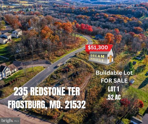 Vacant Land For Sale - 235 Redstone Terrace<br/> FROSTBURG, MD 21532
