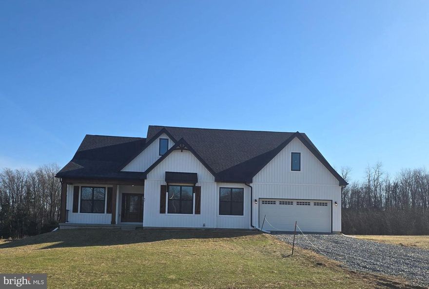 Cleared and level 2 +/-  acre lot with an attractive 1 level living home! No HOA in a rural setting and an ideal commuter location.  Close to Sam Michaels Park and Jefferson High School and all local amenities.  Your new quality built home will fit perfectly and will include the following: 4 bedrooms with 2.5 baths farm style home. Quality construction nicely upgraded with full kitchen appliance package, granite, luxury vinyl plank flooring, upgraded cabinets, vaulted ceilings & more. Full unfinished basement. Pictures are of similar finishes with various upgrades. January 2025 delivery.