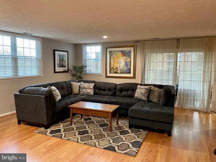 You’ll fall in love with this spacious 2 bed/2 bath one-level unit!   This 1449 SQFT, garden-style condo is perfectly situated as an end-unit with it’s own private entrance and fully-fenced patio at walk-out level!  It has big and bright windows on three sides, a generously sized living room with wood burning fireplace,  formal dining room (use as a home office!), eat-in kitchen, large bedrooms, primary bed with bath and walk-in closet, and it’s own in-unit laundry room and plenty of storage!  This unit is one in a handful that have a private back patio leading into a picturesque grass field the size of a football field!

The Falls Garden is a beautiful neighborhood, very pet-friendly and full of amenities including a pool, tennis court, tot lot, walking paths and well-kept sidewalks and landscaping.  Neighbors regularly socialize and meet in the common grounds for community events and doggie play-dates.   Plenty of parking spots to maintain a short radius for bringing in groceries. 

Convenient location! Close to major routes 83, 695, 95, and public transportation! Not only are there plenty of places to eat, shop and enjoy outdoor activities in nearby Quarry Lake, Greenspring Station, Falls Rd and the surrounding area, but the neighborhood has various food trucks that come by intermittently.   Desirable school district, in close proximity to Summit Park Elementary School.  

Nice, local landlords have kept this well-maintained and move-in ready!