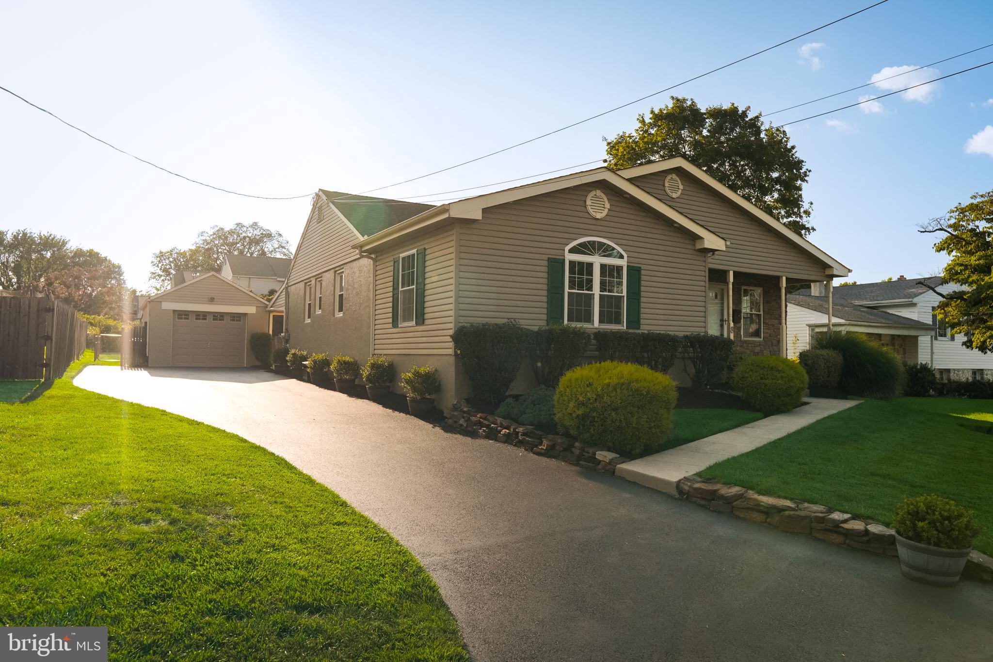 Welcome to this beautifully updated and impeccably maintained 2-bedroom, 2.5-bathroom home located in the highly desirable Hulmeville Borough, proudly served by the award-winning Neshaminy School District. This move-in ready gem offers a perfect blend of charm, space, and modern updates, making it an exceptional opportunity for buyers seeking comfort, functionality, and a vibrant community setting.
As you approach the home, you’ll immediately notice the inviting curb appeal and well-kept exterior. Step inside to discover a warm and welcoming interior filled with natural light and thoughtful upgrades throughout.
The main level features a spacious and airy family room—ideal for everyday living and entertaining—offering plenty of room for large furniture, media, and gathering. The layout flows seamlessly into a formal dining area and a modern kitchen equipped with updated cabinetry, and contemporary appliances.
Also on the main floor, you’ll find two generously sized bedrooms, each with abundant closet space and neutral finishes. The primary bedroom includes an en-suite full bathroom, while the second full bathroom is conveniently located in the hallway, serving both the second bedroom and guests.
Downstairs, the fully finished basement offers additional living space—perfect for a home office, recreation room, gym, or guest accommodations. The basement also includes a powder room, laundry facilities, storage areas, and a rare walkout exterior access, providing direct entry to the exterior.
Step outside to your private retreat: a large, fully fenced backyard ideal for outdoor entertaining, play, pets, or gardening. Whether you're hosting summer barbecues or enjoying quiet evenings under the stars, this backyard has the space and privacy to make it your own.
The property also features a detached garage, perfect for parking, storage, or workshop use, as well as a long private driveway for additional off-street parking.
Located on a quiet cul-de-sac in the historic and tight-knit Hulmeville community, this home offers the charm of small-town living with convenient access to major commuting routes, shopping, dining, parks, and more. Enjoy the peace and character of Hulmeville Boro while benefiting from the top-tier Neshaminy schools.