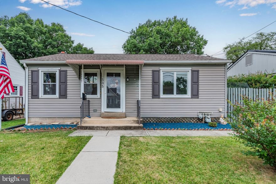 A one story, detached home with basement and fenced back yard for less than $150K. This affordable property is a rare find in the current market. When owner's purchased this home, it had 2 bedrooms. The bedroom wall, next to the living room was removed to enlarge that space.  The entrance to that bedroom was blocked off and a wall added to create a walk in closet. With little effort and expense, this home could be returned to it's original floorplan. The full basement is not "finished" but was used as a man cave. The roof, siding and shutters were replaced Nov 2010. Cosmetic updating will make this cozy house a home for someone.
Professional photos will be uploaded Tuesday-Wednesday (6/11-6/12)