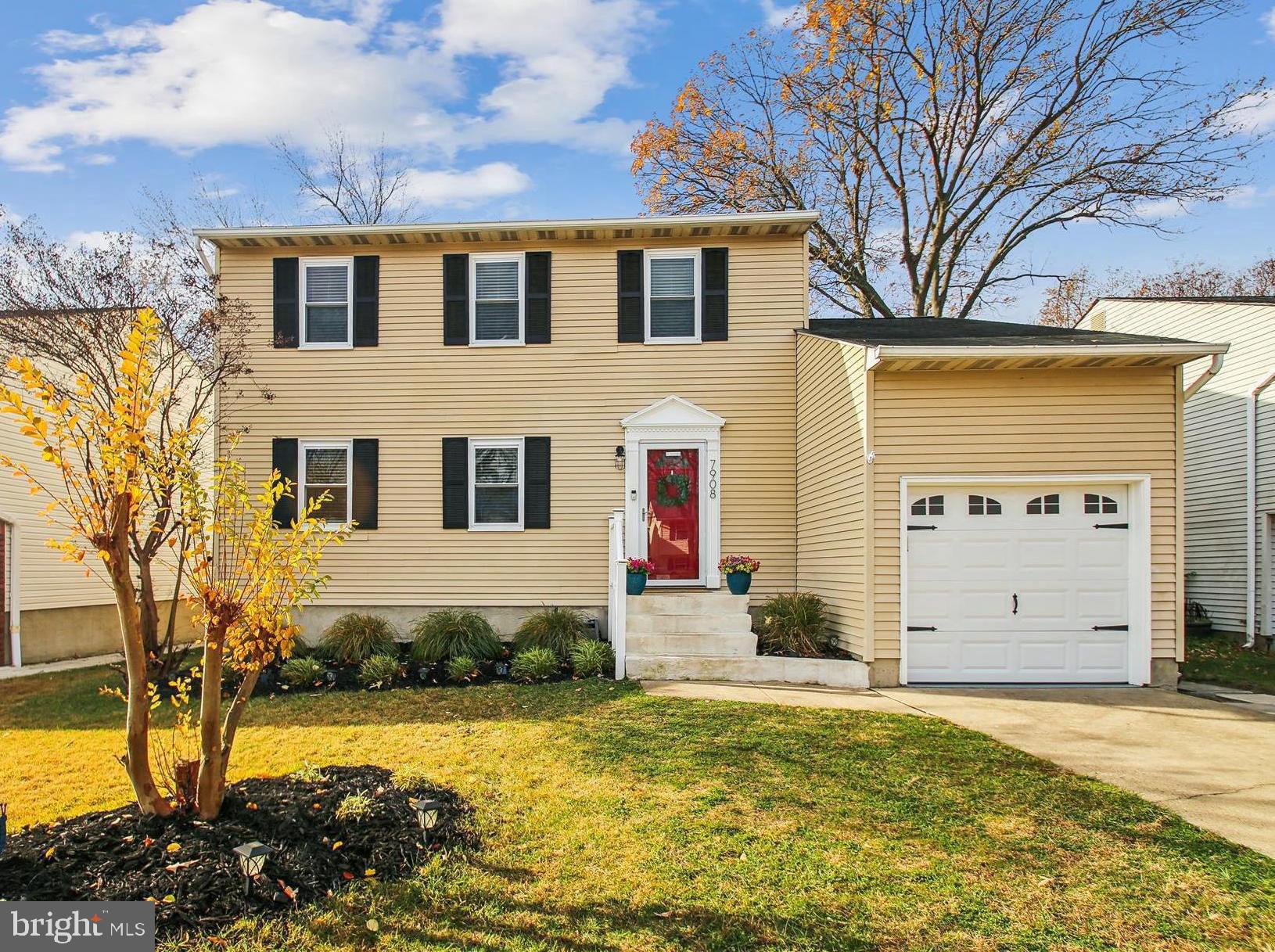 Price Reduction!!! Sellers are being transferred out of state. You'll love coming home to this lovely two story colonial with attached garage located in the highly desirable community of Chesterfield. The updated freshly painted interior offers a contemporary flair with lots of natural light. Kitchen and Baths have been updated including all new cabinetry, S/S appliances, and luxury vinyl plank flooring on main level. Multi-purpose room just off the kitchen.
New carpet surrounds upstairs bedrooms, hallway and stairs and lower level family room offers extra space for game room, office or parties. Enjoy entertaining family and friends or just relaxing on the oversized deck and level fenced yard. The community of Chesterfield includes 2 swimming pools, basket ball courts, tennis courts and walking trail. Convenient to major thoroughfares, shopping and restaurants.