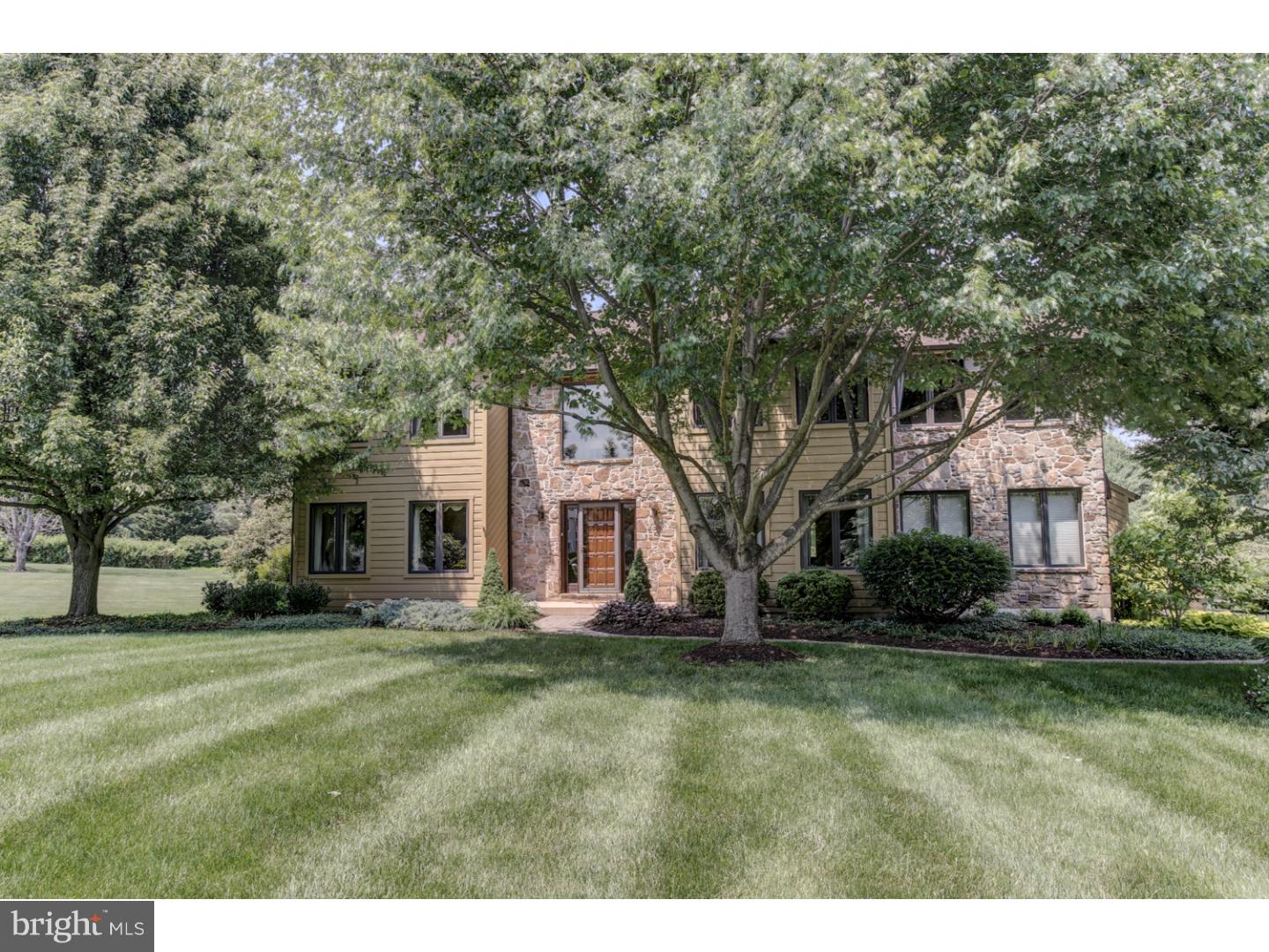 Meticulous and well-kept is an understatement for this home. This beautiful home is being offered for sale for the very first time by these original owners. Home is set upon a beautiful 1 acre lot with mature landscaping, in ground pool and hot tub and fenced in yard. Everything in this home has been updated by the current owners including Pella windows, roof, well pump, well tank, water softener, HVAC, master bath, hall bath, granite counters and appliances in kitchen, carpet, paint and so much more. Main level of home features entry foyer with cathedral ceiling, living room with brick fireplace, study, family room with stone to ceiling fireplace, dining room, laundry, powder room and large eat in kitchen. Kitchen and family room opens to and overlooks multiple deck areas to entertain and enjoy the pool and backyard. Moving upstairs, take note of the open loft at the top of the stairs. The master bedroom suite is very private and has wonderful closet space, with an updated bath including whirlpool tub and walk-in shower. Rounding out the upper level are three additional bedrooms (all well sized) and an updated hall bath. The home also features a finished basement (1140 sq ft. +/-) with an exterior entrance. Other details include hardwood flooring throughout main level, in-ground landscape lighting, awning, security system, updated septic system with bull-run valve and propane tank for hybrid heat system and gas cooking. This home is located on a quiet cul-de-sac street, just minutes from Routes 1, 52 and 926. This one must be seen to be appreciated.