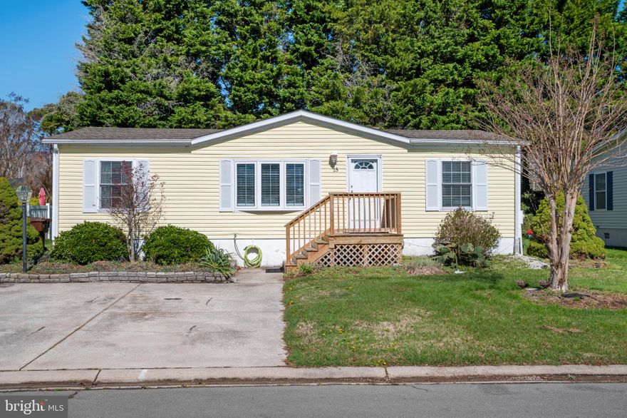 Welcome to Life at the Shore!

Tucked into the sought-after community of Mystic Harbour, this charming ranch-style home offers comfortable one-level living just minutes from the beaches of Assateague Island and Ocean City. Featuring 3 bedrooms and 2 full baths, the layout includes a desirable split-bedroom floor plan that offers privacy for the primary suite while maintaining a spacious, open-concept living and dining area.

Fully furnished and thoughtfully arranged, this home is truly turn-key—bring your toothbrush and you’re home. Whether you're entertaining in the open kitchen/living area or relaxing in the backyard on warm summer evenings, you’ll love the easy, breezy lifestyle this home delivers.

Community perks include an outdoor pool, tennis courts, and a tot lot—plus, with shopping, dining, and entertainment nearby in West Ocean City, everything you need is just around the corner.

Perfect as a full-time residence, weekend escape, or investment opportunity—this home is ready to welcome you!