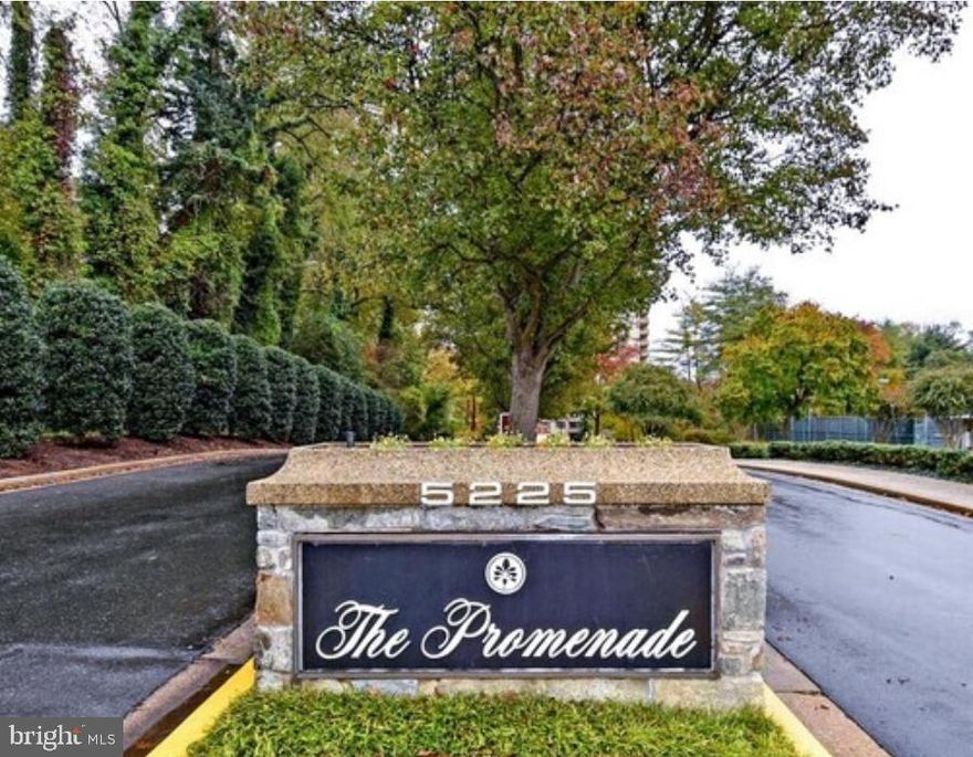 Bright & Spacious 1Bedroom 1 Bath Condo located in sought-after Promenade Towers. The unit offers eat-in kitchen.  Spacious bedroom includes large walk-in closet,  bathroom. ALL UTILITIES INCLUDED in the rent. One garage parking space included. Residents of The Promenade enjoy an array of luxury amenities, including 24-hour concierge and security, Resort-style outdoor and indoor pools, State-of-the-art fitness center, Tennis courts, Convenience store, dry cleaners, and hair salon, On-site restaurant and café, Free shuttle to Metro. and on-site parking is available. Conveniently located near I-495, NIH, and downtown Bethesda, with easy access to public transportation, shopping, and restaurants.