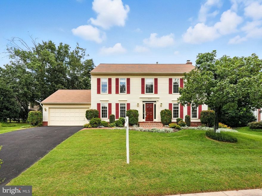 *** Recently Reduced*** Nestled in the charming Weltman Estates (Virginia Run), this beautifully maintained Colonial home offers a perfect blend of comfort and style. With four spacious bedrooms and three and a half bathrooms, this residence is designed for both relaxation and entertaining. The heart of the home features a traditional floor plan with a family room that flows seamlessly into the eat-in kitchen, complete with an island and modern appliances, including a built-in microwave and dishwasher. Natural light pours in through skylights of the spacious Sunroom (added in 2006), enhancing the inviting atmosphere. Enjoy cozy evenings by the wood-burning fireplace in the family room, or host formal dinners in the separate dining area. The fully finished basement provides additional living space, including a Home Theater (Equipment Conveys). Step outside to discover a beautifully landscaped lot of 0.41 acres, offering a level yard ideal for outdoor activities. The patio and porch areas invite you to unwind and enjoy the serene surroundings. With an attached two-car garage and ample driveway space, convenience is at your fingertips. Recent renovations in 2025 ensure that this home is in excellent condition, ready for you to move in and make it your own. These include NEW PAINT, a NEW KITCHEN FLOOR and NEW CARPET UPSTAIRS,  a NEW DISHWASHER, a NEW RANGE, a NEW REFRIGERATOR, and a freshly sealed driveway. The community amenities, including basketball courts (some used for Pickleball, a pool, and walking paths, enhance the lifestyle you’ll enjoy here. This home is not just a place to live; it’s a place to thrive.