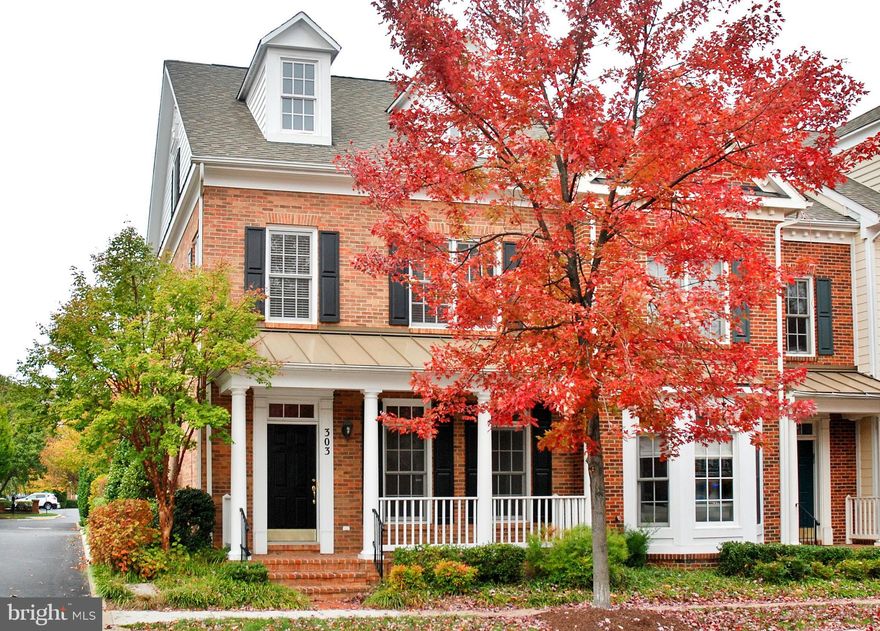 This Magnificent 3-Level FORMER MODEL End-Unit Townhouse Features 5 BRs, 3 Full and 2 Half BAs, with 2-Car Attached Garage. The LARGEST of Similar Models in the Neighborhood. Hardwood Floors on Main Level, Granite Counter Tops, Tiles and More. Family Room off Kitchen with Fireplace. All Appliances were Replaced in 2016. Luxury Master Bathroom with Separate Tub & Shower. Huge Master Bedroom with Fireplace. Fenced Patio, 2-Zoned HVAC, Tons of Storage. The List Goes On. Enjoy Fallsgrove HOA Amenities.  Move-In Ready. A Must See!