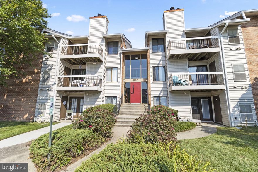 Come tour an available top floor unit!! This home is move in ready with new carpet and brand new wooden floor boards on the deck.  The primary bedroom has its own attached full bath, leaving the second bedroom and full bath open for guests! The unit has a stackable washer and vent-less dryer, a large family room (complete with a fireplace!), and plenty of space for a formal dining area, all with an open concept feel. It’s time to beat the MD heat at the community pool and host a BBQ with the provided grills and pavilion. This community is just minutes from routes 10 and 100, making it an easy commute in the county!