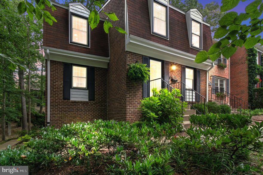 Coming Soon! OPEN HOUSE HAPY HOUR! FRIDAY, SEPT 5th, 4pm-6pm!     More information to come, but CHECK...OUT...THE...PHOTOS/TOUR!  This End-Unit home is SPECIAL! FOUR  well-sized bedrooms all upstairs with 2 Full baths, including a Primary Bedroom and Bath Suite that has been beautifully updated.  The main level boast the kind of kitchen you rarely see in these homes; 42" custom white cabinets, quartz counters, beautiful tile work, farm sink, touch faucet...it looks like a showroom kitchen.  Woodfloors throughout main and upper level.  Surrounded by Trees!  Office on MAIN LEVEL. Basement has large Laundry and Storage Room, half bath, LARGE Rec Room, and a fully-functioning and vented workshop with a window.  The rear patio is such a lovely, private retreat.  You will NOT want to miss this Gem!