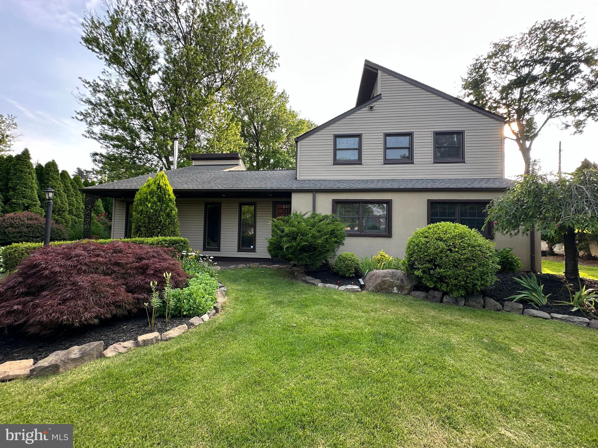 Welcome to 607 Cembra Ct, a spacious 4-bedroom, 2-bathroom home tucked away in a quiet cul-de-sac in Lower Southampton Township. With over 2,050 sq ft of living space across two levels and a wooded backdrop, this home offers both comfort and privacy.
Inside, you'll find an eat-in kitchen, a cozy family room with a brick wood-burning stove, and a main floor laundry room. The primary suite includes a walk-in closet, along with features like skylights and a whirlpool tub that add comfort and style throughout the home.
Additional highlights include ceiling fans, a dishwasher, disposal, and included washer, dryer, and refrigerator. A security system is also in place for added peace of mind.
Step outside to enjoy the deck, porch, and shed, all surrounded by mature trees that provide a beautiful, natural setting. Conveniently located near shopping, dining, and commuter routes, this well-maintained property is ready to welcome its next owner.