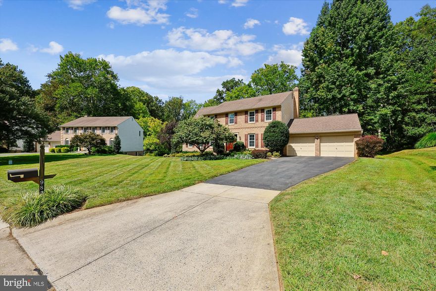 Unparalleled Four-Season Views of Private Creek and Parkland

Nestled on a quiet cul-de-sac in the highly sought-after Bedfordshire community, this
exceptional 4-bedroom, 3.5-bath Colonial with professional landscaping and beautiful curb appeal
is a rare gem, featuring a warm southern exposure and picturesque views year-round. Backing to a serene creek and lush parkland, this home combines breathtaking natural charm with modern updates. Recent
improvements include a brand-new roof (2025) with a 50-year transferable warranty (covering all new shingles, plywood, and decking for both the main house and gazebo), easy-clean tilt-in double-pane windows, a beautiful table-space kitchen with stainless steel appliances, new water heater (2024), newer A/C (2022), and furnace (2020). 

The welcoming foyer opens to a private office with French doors, hardwood floors throughout the main and second levels, and recessed lights.   A sunken living room with triple front windows flows gracefully into the formal dining room, accented by crown molding, chair rail, wainscoting, and a bay
window overlooking the scenic landscape.    A chef's delight, the kitchen features rich wood cabinetry, granite countertops, a deep sink, decorative backsplash, double-door pantry, broom closet,
and stainless GE appliances, including a double wall oven (one convection) and a new microwave (2023).

Adjacent to the kitchen, the family room centers around a wood-burning fireplace and
opens directly to the private deck and gazebo — perfect for al fresco dining surrounded
by panoramic views of the creek and parkland. The main level also includes a powder
room, laundry/mudroom with LG front-loading washer and dryer, utility sink, and direct
deck access, plus a two-car garage with attic access and dual openers.
Upstairs, the sun-filled primary suite offers a peaceful retreat with beautiful views
overlooking the creek. Enjoy a spa-inspired bath with a large walk-in shower with built-in
seat and hand wand, jetted soaking tub, double vanity with center dressing area, and
mirrored cabinets. The suite also includes a spacious walk-in closet and convenient attic
with access for storage or possible expansion. Three additional bedrooms each feature
double-door closets, with some including ceiling fans. The hall bath boasts a granite
double vanity, linen closet, and separate water closet. A cozy reading nook in the upper
hallway overlooks the front yard, while a double-door linen closet adds extra convenience.

The fully finished lower level offers exceptional flexibility for recreation, work, or hobbies.
A spacious recreation room includes mirrored walls for a dance or fitness area, three
double-door closets, and recessed lighting. A separate finished room with a closet can
serve as a home office, studio, or craft space. Completing this level are a full bath, large
utility closet, and abundant storage.  

Surrounded by natural beauty yet just moments from shops and restaurants of Potomac
Village, Cabin John, Park Potomac as well as I-270 and major
commuter routes, this sophisticated Gem in Potomac perfectly balances
tranquility and convenience. The Bedfordshire community is cherished for its tree-lined
streets, peaceful setting, and welcoming spirit. Don’t miss the chance to experience this
exceptional home in person!