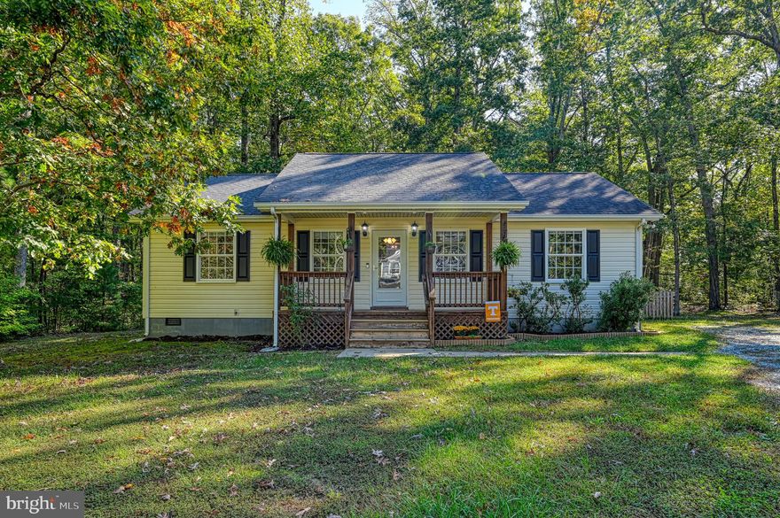 Welcome to this charming ranch home in the Town of Mineral! This inviting property features 3 bedrooms and 2 bathrooms. The open floor plan creates a warm and spacious atmosphere, highlighted by stylish LVP flooring throughout. The primary bedroom boasts a generous walk-in closet, offering plenty of storage. Step outside to enjoy the 16 x 20 deck, ideal for entertaining or relaxing, along with a cozy covered front porch to enjoy your morning coffee. The yard is partially fenced, providing a safe space for pets. Located within walking distance to two beautiful parks, this home combines comfort with convenience. Don’t miss the opportunity to make this delightful ranch your own!