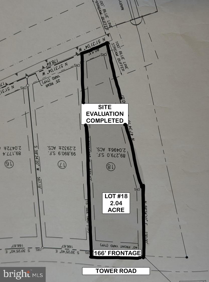 LOT #18 TOWER ROAD