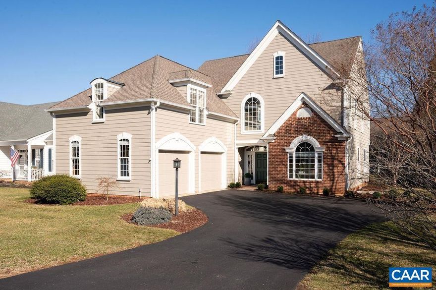 Located just 1 mile from the heart of downtown Crozet, this tastefully renovated, impeccably maintained Craig-built home combines timeless craftsmanship w/ modern sophistication. Known for its convenience, walkability, Blue Ridge views & access to Western Schools, Grayrock remains one of the area?s most beloved communities. This Hardie plank & brick home has been thoughtfully updated w/ new light fixtures, fresh paint, new main-level wool carpet, renovated powder room, new leathered-granite counters, all new stainless appliances & more! The open main-level floor plan includes a sunny breakfast area, inviting family room w/ stacked-stone gas fireplace, elegant living / dining areas & home office w/ glass pocket doors & custom built-in bookshelves. Upstairs, 4 bedrooms include a luxurious primary suite w/ sitting area plus a spacious bonus room - ideal as a 5th bedroom, office or play area. Level front & back yards, charming patio, mature trees & fresh landscaping create welcoming outdoor spaces for relaxing & entertaining.,Granite Counter,Maple Cabinets,Wood Cabinets,Fireplace in Family Room