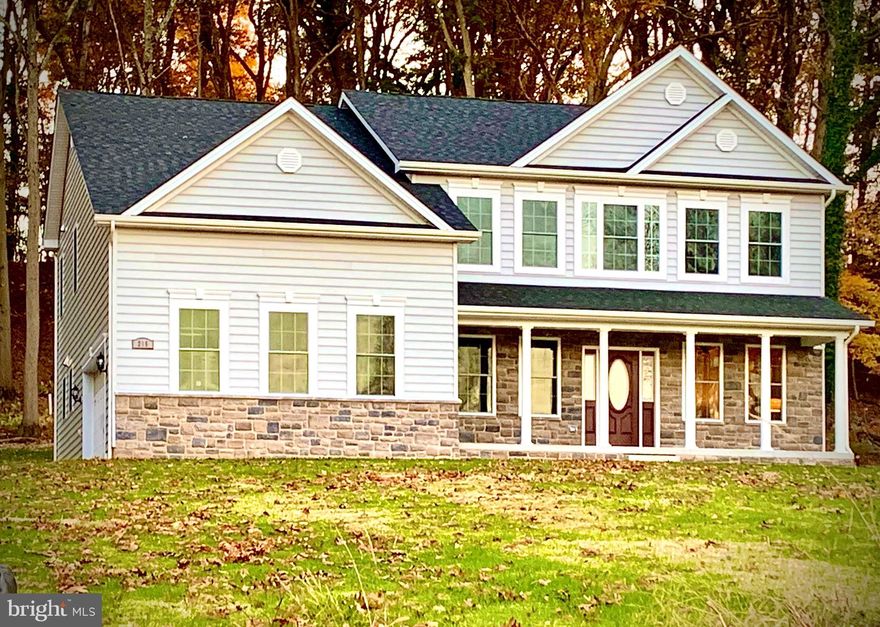 IMMEDIATE DELIVERY!!  Come treat yourself to this custom built prestigious colonial featuring 4BR & 4.5 BA, 2 car garage, and over 4500 sq. ft. of spacious living space. This luxury home sits grandly on 1.98 acres with the perfect amount of privacy. The breathtaking master bedroom suite has not only 1, but 2 walk-in closets which then also leads to a spacious master bathroom ensuite that includes a large soaking tub and a spa shower featuring body jets and rain shower head highlighted by custom tile-work. From the sweeping 9' ceilings to the open family area, the main level also features a stone mantel gas fireplace with a custom-crafted coffered ceiling above. The fully finished basement is its own magnificently spacious world. It can be either an additional living space, a wonderful place to gather the family, the perfect man cave or all three! This exquisite home has something delightful to offer everyone within the family. Come take a look!