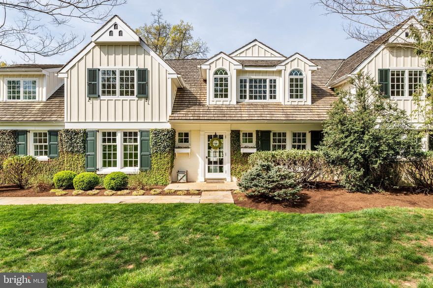 PROPERTY UNDER CONTRACT: OPEN HOUSES CANCELLED  Experience the Relaxed Grace of 8 Rabbit Run Road.  Nestled on a premium two-acre lot in sought-after Willistown Township, the thoughtfully designed floor-plan balances the needs of day-to-day living with enjoyment of the lovely setting, gentle and welcoming natural light, and exceptional indoor-outdoor flow.  

Tucked back with a gently winding private drive, the home sits handsomely on a professionally landscaped lot with seasonal blooming perennials, specimen trees, and handsome evergreens, offering beautiful, private vistas year-round.  A convenient "family and friends" side entry/mudroom offers functionality with  convenient hooks for coats and backpacks, a storage cabinet with wet sink, and double closets to keep things tidy and organized. 

From here you will enter the main living spaces of the home. The expansive family room/ great room is open to the kitchen, perfect for entertaining guests or enjoying cozy family gatherings. Large windows flood the space with natural light, accentuating the home's inviting atmosphere.

The eat-in kitchen features "Plain and Fancy" cabinetry, stainless steel appliances, ample counter space and a large center island so you can enjoy coffee and conversations with the cook! The adjacent breakfast room is accented by a raised hearth brick fireplace, providing an inviting space for casual meals. The kitchen and breakfast room include access to the back deck for grilling and casual meals outside, overlooking the beautiful pool and yard in warmer months. 

An unexpected bonus is a large main-floor bedroom with an en-suite full bath. This bedroom features hardwood flooring and sliders to the back deck for beautiful, private views. Since this room is generously proportioned, options abound to redesign this space into a luxury primary or guest suite.

The handsome living room has a brick fireplace and features not one, but two sets of double-door sliders to the back deck, truly bringing the "outside in" and taking full advantage of this beautiful setting. The gracious dining room is bathed in gentle light, accenting the soothing and elegant color palate. What a lovely space for holiday celebrations and special occasions! 

A powder room, and main floor den/study complete the main floor. 

Upstairs is a large sunny office space. Tucked away from the day to day hustle and bustle of activities on the main floor, this is a great space to work from home.

On this level you'll find a second en-suite bedroom (used by the Sellers as their primary). Three more bedrooms plus a hall bath (with double vanity, soaking tub, W/C and large walk-in shower) offer comfort and privacy for family members or guests.

The partially-finished lower level includes a recreation room with a double set of sliding doors for easy access to the pool and back yard. Wet feet from the pool? Not a problem! Enter on this level and use the (vintage!) full bath conveniently available just for this purpose. You'll also find plenty of unfinished storage on this level, with easy access to bring pool furniture in for off-season storage. 

Step outside to the beautifully landscaped yard, the perfect backdrop for outdoor activities or simply relaxing and enjoying the serene surroundings. The oversized, three-car detached garage includes stairs to an unfinished upper level for more storage. This area could also be finished if your plans call for expansion in the future.