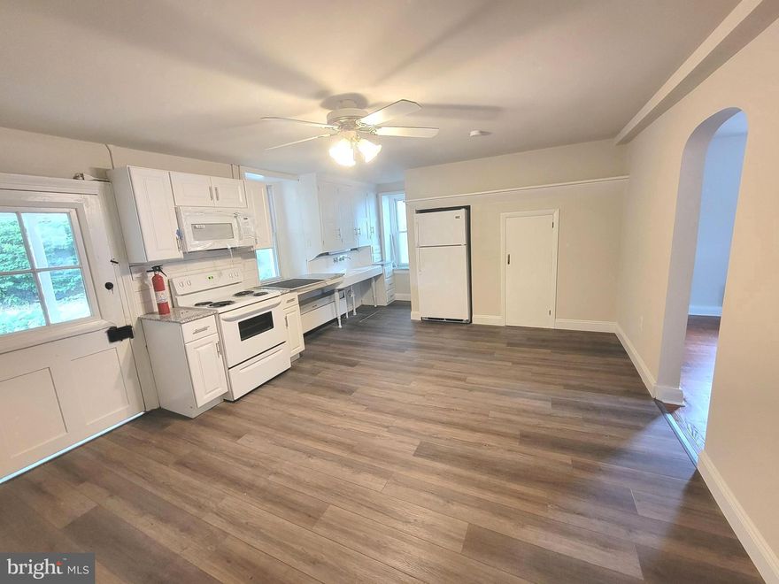 Welcome to 1644 W Philadelphia Ave, Unit C, in the charming town of Boyertown. This newly renovated and inviting 2-bedroom, 1-bath unit offers a perfect blend of comfort and convenience, making it an ideal place to call home.

As you step inside, you'll be greeted by a large open-concept living area on the first floor, featuring a spacious eat-in kitchen. The kitchen is designed for both functionality and style, perfect for cooking and entertaining. Adjacent to the kitchen, the living room provides ample space for relaxation and gatherings, all enhanced by the warm ambiance of hardwood flooring that runs throughout the home.

Upstairs, you'll find two generously sized bedrooms, both boasting the same beautiful hardwood floors, offering a cozy retreat after a long day. The second floor also provides easy access to an attic, adding an extra layer of convenience with plenty of space for storage.

Laundry hookups are located in the basement, allowing tenants to install their own washer and dryer units for added convenience. For parking, there is an open lot conveniently located just across the street, ensuring ample space for your vehicles.

The property also features a spacious yard at the rear, providing a perfect spot for outdoor activities, gardening, or simply enjoying the fresh air.

Don't miss out on this fantastic rental opportunity at 1644 W Philadelphia Ave, Unit C. Schedule a viewing today and envision yourself living in this charming and well-appointed home.