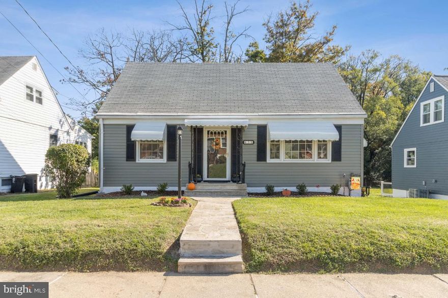 Cute as can be!!! This beautiful cape cod in sought after Catonsville is ready for you to move right in. Beautiful hardwood floors as you enter into the family room with faux fireplace, eat in kitchen space w/ open kitchen. Two bedrooms and full bathroom on main level. Sun filled bonus room on back of house. Upper level boasts an additional 2 bedrooms + a half bath. Lower level has a great sized entertaining space + tons of storage. Backyard is a private oasis perfect for entertaining and lots of fun and play. Siding brand new. Electrical panel just replaced. HVAC 2023. HWH 2023. Roof appx 10 years old.