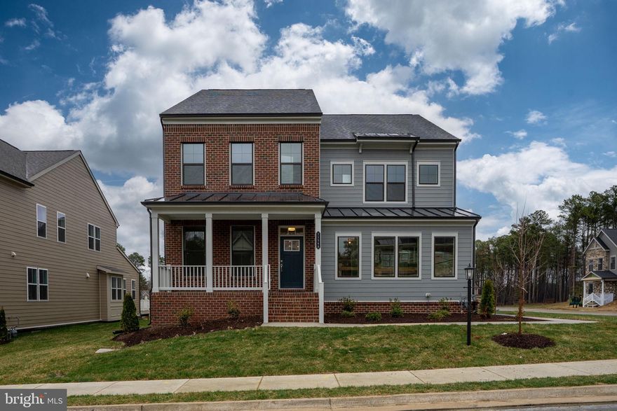 Brand new from Miller & Smith, the Arden at Sadler Square in Glen Allen, VA. Spacious and thoughtfully designed corner-homesite home offering approximately 3,791 square feet with 4.5 bathrooms, providing plenty of room for busy families and everyday living. The open main level features a large kitchen with an oversized island, ample cabinetry, and stainless-steel appliances, ideal for family meals, gatherings, and entertaining. A main-level study offers the perfect space for homework, a home office, or a quiet retreat. The second floor includes generously sized secondary bedrooms, a loft area perfect for a playroom or casual hangout space, and a private secondary bedroom with its own full bathroom, ideal for guests or older children. The third-floor bonus room with full bath offers incredible flexibility and can be used as a media room, teen suite, guest space, or hobby room. Enjoy outdoor living on the covered porch and extended deck and appreciate the added privacy of a corner homesite with a side-load garage. This home combines space, flexibility, and comfort, designed for families to grow, gather, and create lasting memories. Ideally located for everyday convenience, this home offers easy access to major roadways, shopping, dining, and daily essentials, making school drop-offs, commutes, and errands simple and stress-free. The walkable neighborhood design encourages outdoor time and connection, while the covered porch and extended deck provide space to relax at home. A side-load garage and corner homesite add both privacy and curb appeal. Come see this home and make it yours in 2026!