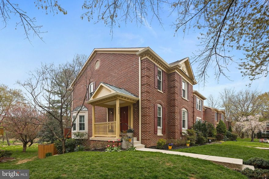 This beautifully updated 3-bedroom, 2.5-bath end-unit townhouse in the sought-after Dorsey Hall community blends southern charm with modern luxury. With over $121K in thoughtful upgrades by the original owner, every inch of this home has been lovingly maintained.
Head inside to the new luxury vinyl wood floors and custom white plantation shutters that enhance the sunlit, open feel. The gourmet kitchen is a chef’s dream, featuring off-white custom cabinetry, granite countertops, and stainless-steel appliances. A newly renovated half bath adds style and convenience to the main level. Relax in the inviting sitting room, where a charming bay window frames peaceful wooded views. French doors lead to a spacious deck—perfect for morning coffee or evening gatherings.
New carpeting extends throughout the upper level and vaulted ceilings create an open, airy retreat. The primary suite offers a walk-in closet and a beautifully updated bath with granite vanity and walk-in shower. Two additional bedrooms share another updated full bath. 
Downstairs, a walkout basement with a cozy brick fireplace offers flexible space for a den, office, or guest room. French doors open to a private, fenced-in brick patio—your own serene escape. Enjoy easy access to Rt. 29, I-70, parks, trails, shopping, and dining options. Welcome home! Lot size information is not provided in the tax record. There are 2 HOAs. The Dorsey Hall CA is $1,195.11 paid annually and the Dorsey Hall Townhouse Association is $200 paid quarterly. Seller including a 1 yr First American Home Warranty.