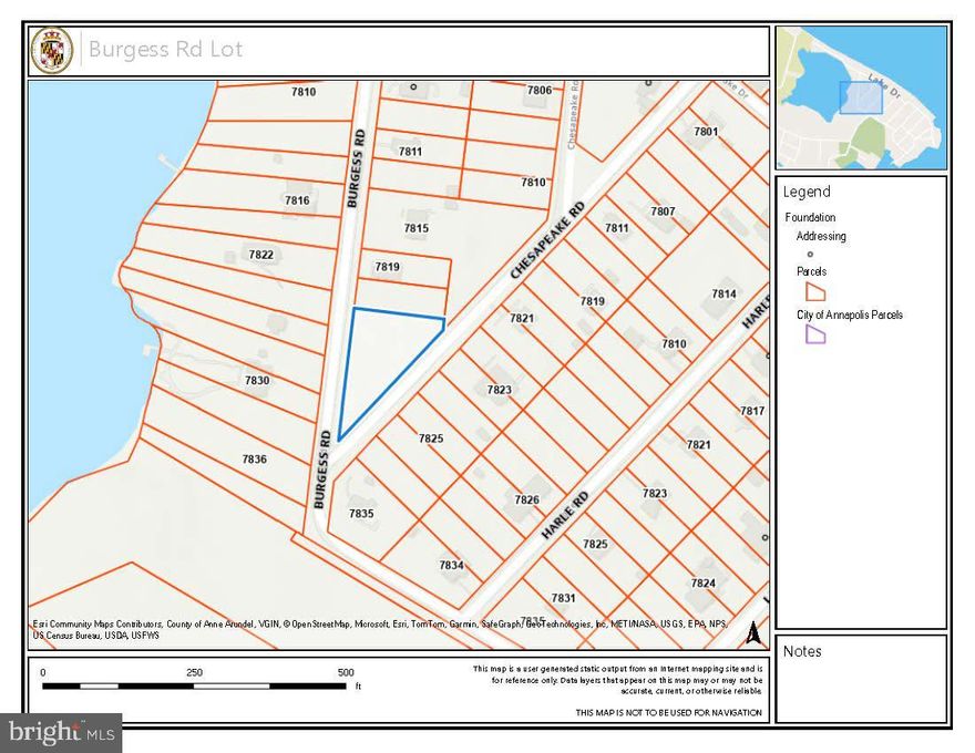 Raw land lot in Pasadena's Bayside Beach community. Buildability Unknown - Nearby properties are on private well/septic, no feasibility tests conducted or permits applied for. 

**All photo annotations are estimates only for the sake of clarify. Buyers are responsible for verifying all material details including exact boundaries.**
