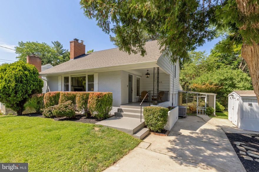 OPEN HOUSE Sat & Sun - This historic Kensington home recently underwent a top-to-bottom renovation, and the attention to detail is obvious the moment you step inside. Again freshly painted and with the hardwood floors refinished and new carpet, this home is ready for your vision.  The main living space perfectly balances classic charm with modern living, keeping original details like the wood-burning fireplace alongside original and refinished hardwood floors and brand-new windows.

The back of the house is where you will spend most of your time. The large kitchen was entirely redesigned with quartz countertops, stainless appliances, and lots of cabinet space.  There is a breakfast bar perfect for barstools and and it all flows right into a bright family room. Nearby, a separate dining room is perfect for large dinner gatherings, comfortably seating eight.  From there, you walk out onto a completely refinished screened-in porch, the perfect spot to relax without dealing with bugs. On the other side of the living room is a deck accessed through a beautiful sliding glass door that overlooks a beautifully landscaped, deep yard and manicured grounds.  It feels like a private oasis.

Upstairs, there are three bright bedrooms and an expanded and gorgeous main bath with a double vanity and plenty of storage. The lower level offers great flexibility with a fourth bedroom and full ensuite bath, making it perfect for in-laws, guest space, or a quiet home office. Plus there is a main-level laundry room with a powder room tucked away and easily accessible.

The location is about as convenient as it gets and the setting is serene and not on a main road. Commuters will love the fact that it is an easy, flat, five-minute walk straight to the Kensington MARC train station. You are also sitting right across from the historic Noyes Children's Library and just steps from the local shops and restaurants along Antique Row, with quick access to I-495 and the Metro.