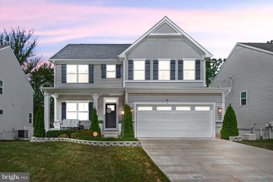 Introducing our latest gem in Stafford, VA, a stunning 5-bedroom, 3.5-bathroom home that's Coming Soon! This home is a perfect blend of style and comfort, boasting a full finished basement with a bedroom and full bath, perfect for guests or a private retreat. The main floor features LVP flooring, a first-floor study, and a gourmet kitchen equipped with quartz countertops, a wall oven, and an upgraded glass tile backsplash. The kitchen's pendant lighting adds a touch of elegance, while the gourmet appliance package ensures you have everything you need for culinary adventures. Upstairs, you'll find four spacious bedrooms, including a master suite with a luxurious roman shower. The home also comes with a front load washer and dryer with pedestals for your convenience. Outside, enjoy the composite rear deck, a perfect spot for relaxation or entertaining. The home also features a Generac generator, ensuring you're never without power. The front porch adds to the home's charm, while the lawn irrigation system keeps your yard looking its best. This home is a perfect blend of luxury and practicality, and it's waiting for you in Stafford, VA.