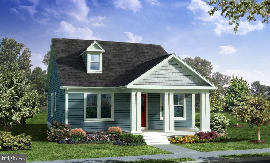 The Alton Model. TO BE BUILT. Cape Cod style home offering 2 bedrooms, 2 baths, open floor plan, loft
included. Visit The Town of Whitehall for a home town living experience! *Photo shown is not actual home for sale. This community features an abundance of standard features! Hardie board siding,  Andersen 200 series windows on all homes. Please stop in for all details. 530 Wheelmen Street, Middletown, DE 19709. Agent must accompany client on first visit or pre-register client on builder website prior to first visit.