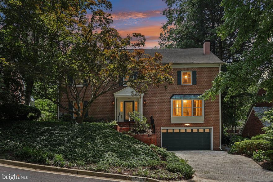 Nestled in the heart of Bethesda's highly desirable Westmoreland Hills neighborhood, this beautifully maintained home offers the perfect balance of timeless design and thoughtful updates. Built in 1977, this 5-bedroom, 4.5-bathroom residence spans a generous lot and is packed with features that make it as functional as it is charming. Property Highlights: Renovated Kitchen (2017): A chef's delight with sleek cabinetry, updated appliances, and a layout ideal for entertaining and everyday living. New Windows (2022): Enjoy abundant natural light and energy efficiency throughout. Three Fireplaces: Cozy up in multiple rooms, including the spacious living room, family room, and primary bedroom. Backup Gas Generator: Peace of mind during storms with whole-home backup power. Generous Living Spaces: Classic formal living and dining rooms, plus comfortable casual areas perfect for modern lifestyles. Beautiful Outdoor Setting: Set on a quiet, tree-lined street just steps from Westmoreland Hills Park and the scenic Capital Crescent Trail. Additional Features: Attached 2car garage, Hardwood flooring, Lush landscaped yard, Easy access to downtown Bethesda, Chevy Chase, and DC Located in the highly ranked Westbrook & Westland & BCC school cluster Whether you're relaxing by one of the fireplaces, hosting a summer cookout, or simply enjoying the serenity of this established neighborhood, 5110 Duvall Dr delivers a lifestyle of comfort and convenience.