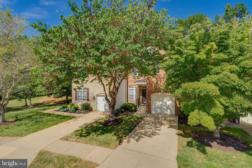 Not your typical rental located in Woodmore South...Beautiful, well-maintained, spacious garage townhouse with a bump-out. Loads of room, plenty of parking, great community.  Stainless Steel appliances, HWDs, skylights, well-appointed primary suite with vaulted ceilings, walk-in closet, spa bath, and incredible natural light streaming through.  Generous-sized secondary bedrooms with a hall bath on the upper level. Wonderful lower-level family room with gas fireplace and full bath. The outdoor patio is excellent for enjoying coffee, a book, or simply relaxing.  Convenient commuter location, with too many amenities to name.   No pets or smoking of any kind are allowed on the premises. Credit scores 690 minimum, no bankruptcies, and two lowest incomes used to qualify.