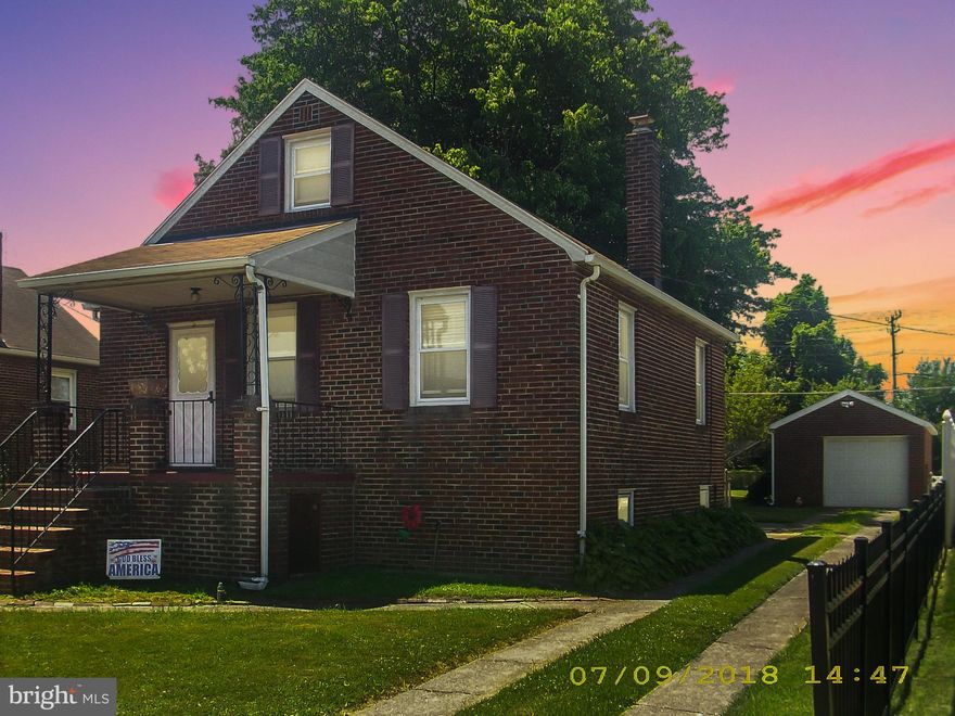 Nice Cape Cod in desirable area. Move in Ready. Spend the summer evenings in your beautiful back yard. Plenty of room for entertaining. Easy access to 695.  Close to water oriented parks. Hurry priced to sell fast! Property sold as is.