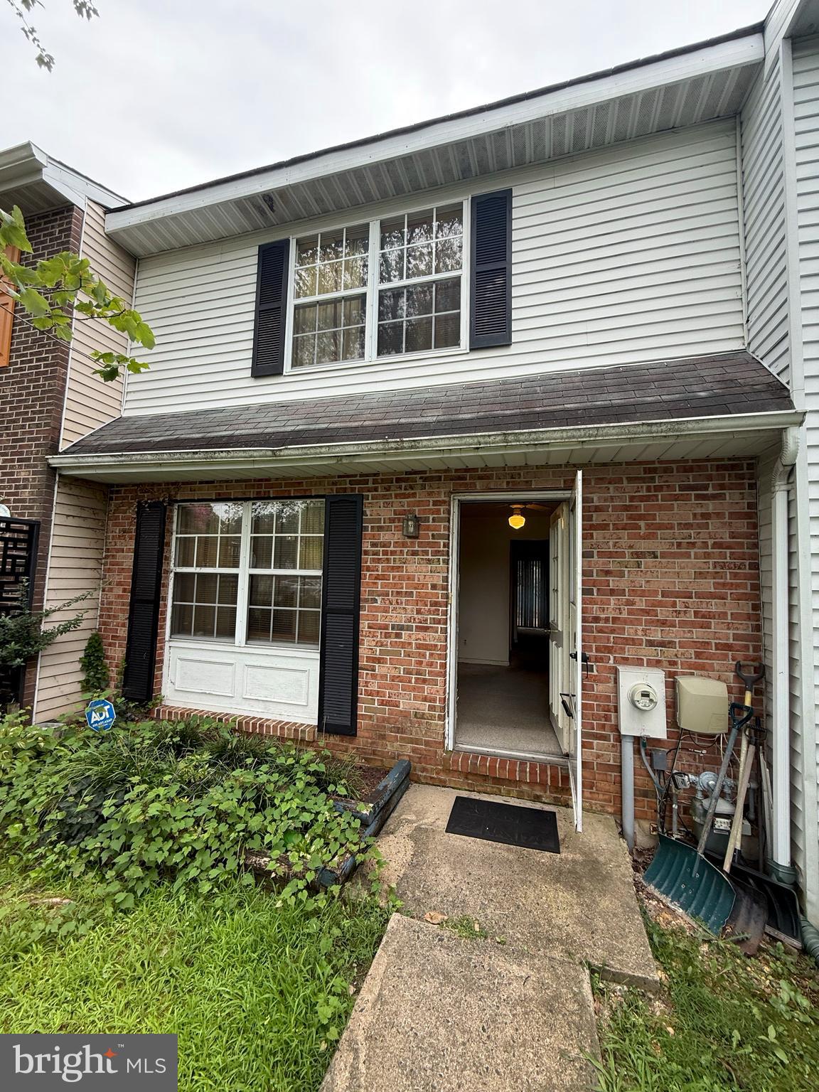 This brick-front interior townhome is full of potential and located on a quiet, well-kept street in Aberdeen. With 3 bedrooms, 1 full bath, and generous living space, it's the perfect opportunity for investors or first-time buyers. The main level offers both a spacious living room and a family room that opens to a large rear deck via sliding glass doors—ideal for entertaining or relaxing. The fenced backyard includes the blue shed in the rear. Upstairs you'll find three bedrooms and a full bath. The basement is partially finished with a walk-out from the laundry area, offering great potential for future living space, storage, or a workshop. Major systems have already been updated with a newer HVAC and hot water heater. With solid bones and a flexible layout, this home is priced for opportunity in a desirable location close to shopping, parks, and commuter routes.
