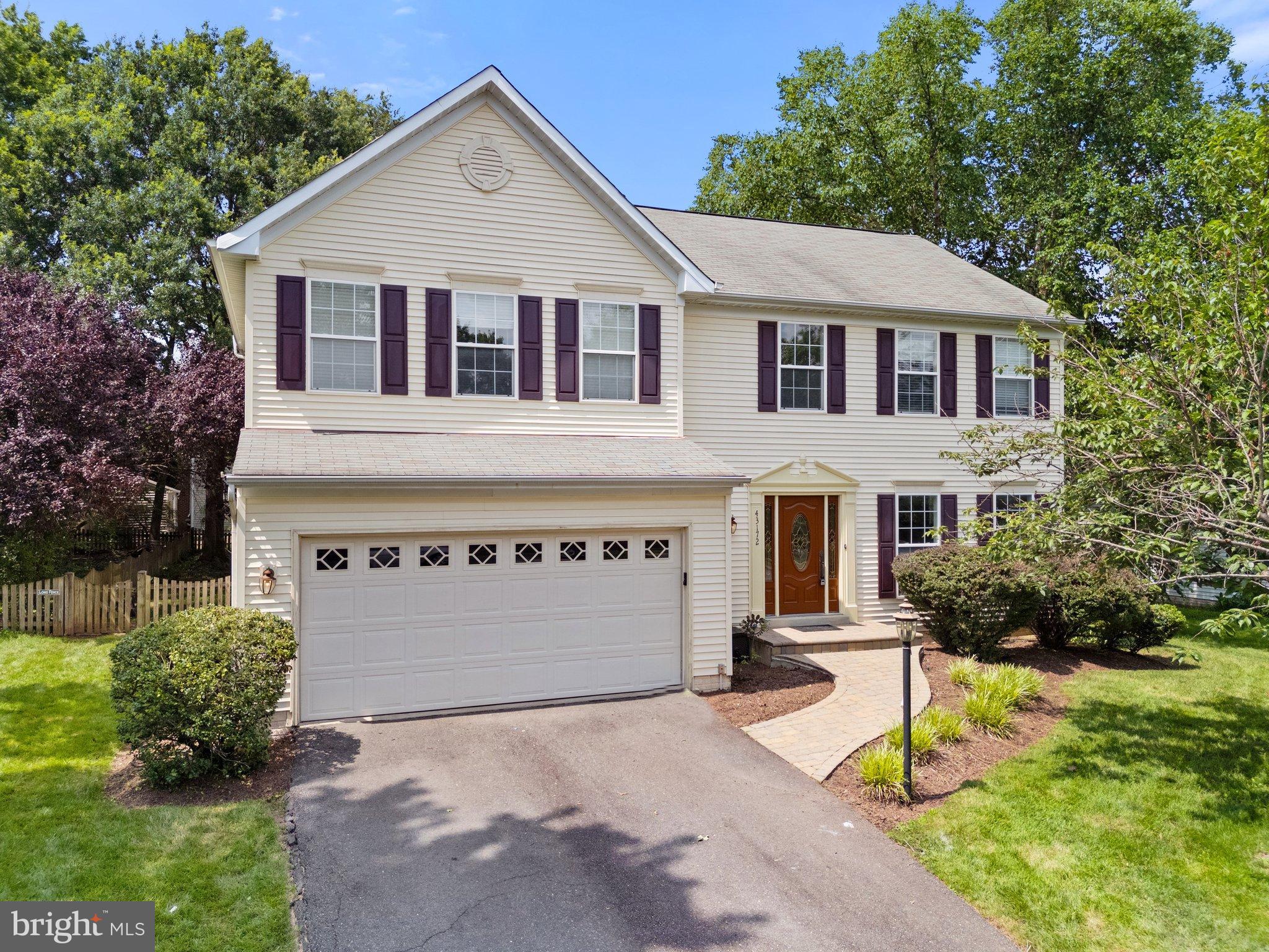 Motivated seller wants offers! New carpet being installed! Located in the sought-after Ashburn Farm community, this single-family home features a deck and fully fenced backyard suitable for outdoor activities or pets. The interior has a great floor plan for both entertaining and everyday use. The kitchen, equipped with granite countertops, opens to the family room with a unique Victorian Mantle around the gas fireplace. Additional rooms include a living room and dining room, which could also serve as office space. Upstairs, the primary suite includes a spacious bedroom and a bathroom with a double sink vanity, shower, and separate soaking tub. Three additional bedrooms and another full bathroom are on the second level. The home is within the Stone Bridge High School Pyramid. Residents of Ashburn Farm have access to amenities such as three outdoor pools, walking trails, tennis courts, basketball courts, playgrounds, and more, conveniently located near shops, dining, schools, and major commuter routes. Recent updates include Furnace, dishwasher. Freshly painted throughout. New flooring in upper level bathrooms. Carpets freshly cleaned by Stanley Steemer. Irrigation system in front and back yard recently serviced. Gas fireplace in family room could be converted back to wood burning. Love Where You Live!