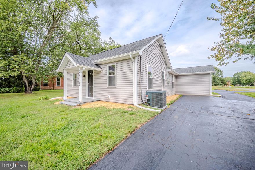 Renovated Ranch Home in Fairlee. This home has been updated top to bottom. Recent updates include a new roof, new windows, new siding, new electrical service, new hot water heater, new air conditioner, new heater, updated kitchen with new cabinets, new appliances, granite countertops, updated bathroom with new tub, new vanity, new tile, new fixtures, new flooring, and paint throughout the house.  The home features a separate laundry room and a second living room which could be used as a fourth bedroom or an office. There is also a large detached garage with a new roof, new siding, and new garage doors with openers. Seller is a licensed Realtor in MD.