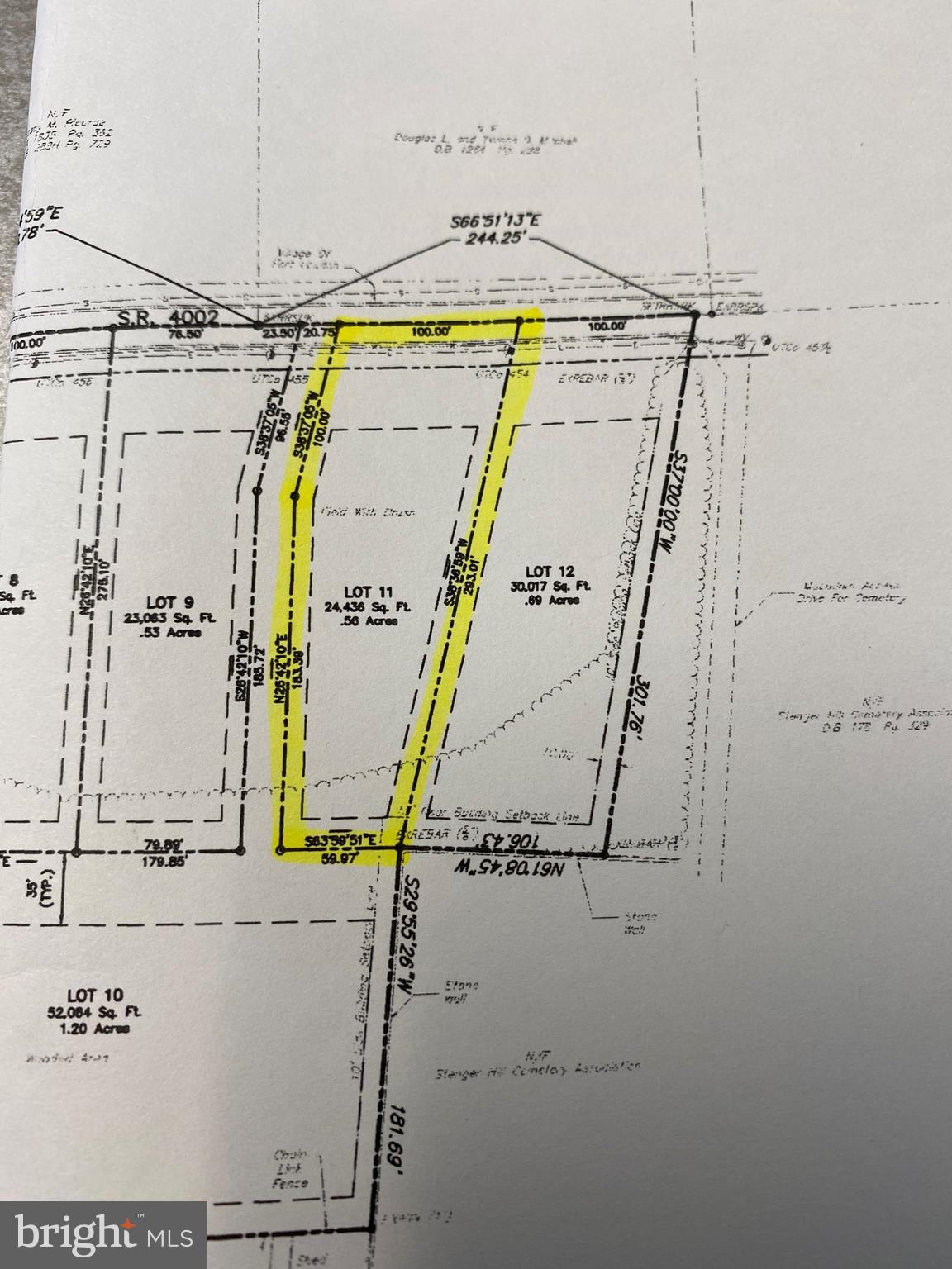 NONE AVAILABLE - Land