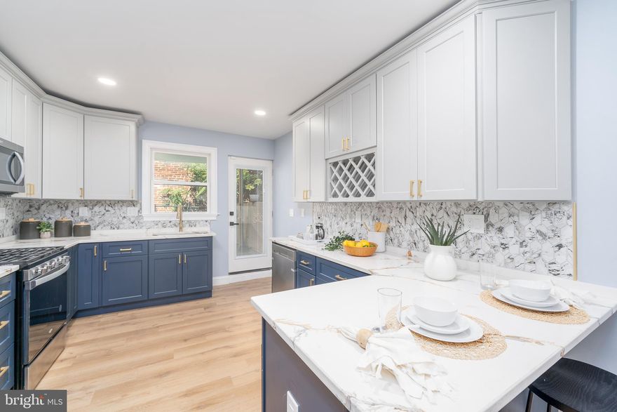 Price Improvement and Priced to Sell!

Looking for a brand new fully-updated space within the walls of a historic rowhome? This Unicorn Listing in the Riverside neighborhood of Baltimore may be the place for you! This 3-bedroom, 3.5 bathroom home with 9-foot ceilings offers spacious living with plenty of natural light in the heart of South Baltimore.

The home opens to inviting living and dining room spaces that flow naturally into the bright, modern kitchen, all with brand-new luxury vinyl tile flooring.  Featuring quartz countertops, a custom tile backsplash, two-tone cabinets, and new appliances, the kitchen is spacious and is great for entertaining. The kitchen then leads out to the shaded back patio, perfect for an outdoor living/dining space.

The main bedroom, located at the front of the house on the second floor, comes with an ensuite full bathroom. Both the secondary bedroom on the second floor and the basement bedrooms have immediately-adjacent full bathrooms, with the basement also boasting a laundry area with a brand-new washer and dryer. The rooftop deck, made with modern materials that require little maintenance, has its own separate entrance and provides a city view of South Baltimore. A 200 square foot addition to the deck is coming soon. In addition, the home is equipped with an energy efficient dual HVAC system.

The Fort Avenue location places you right in the heart of great local dining and shopping options, while being about a mile away from two grocery stores. It’s also within blocks of Riverside Park, which features a number of fun activities ranging from swimming to pickleball. You’re also within a few minutes of both I-95 and the Baltimore-Washington Parkway, and about 15 minutes from the BWI airport.  

Make this house yours, and you’ll feel at home right away.