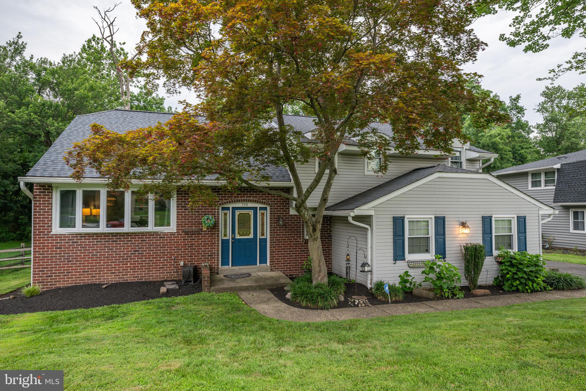 Welcome to your next home sweet home! This charming 3-bedroom, 2.5-bath split-level is tucked away in a wonderful neighborhood known for its top-rated schools and strong sense of community. Inside, you’ll love the renovated kitchen with plenty of space for weeknight dinners and weekend baking. The cozy family room features a gas fireplace, great for movie nights or curling up with a good book. Step outside onto the rear deck, where you can enjoy your morning coffee or summer BBQs while taking in the private, wooded views. Upstairs, the spacious primary bedroom features a private en-suite bathroom & walk-in closet, and two additional bedrooms provide plenty of space for family members, guests, or a home office. A bonus room at the top of the secondary staircase offers the perfect spot for a reading nook, craft space, or extra storage. The finished basement provides flexible space for a playroom, home office, or family hangout, and the 2-car garage has room for all your gear and storage. You'll also appreciate the newer HVAC system, keeping things comfortable year-round. The neighborhood playground is just a short stroll away, and you’re only minutes from Doylestown Borough, with its parks, shops, restaurants, and special events. This home has it all—space, comfort, and community. Come see it for yourself! Showings begin Friday evening.